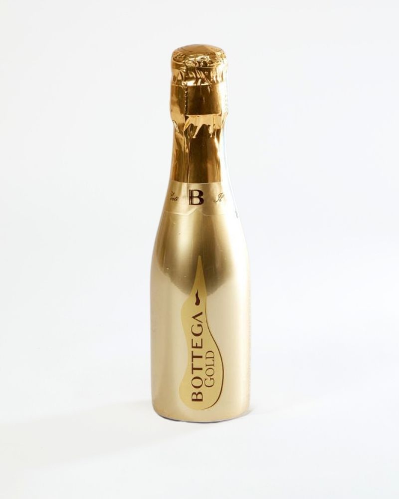 Prosecco Gold aus Trauben von Valdobbiadene in 20cl Flasche. Bei SayFlower als Geschenk kaufen. 